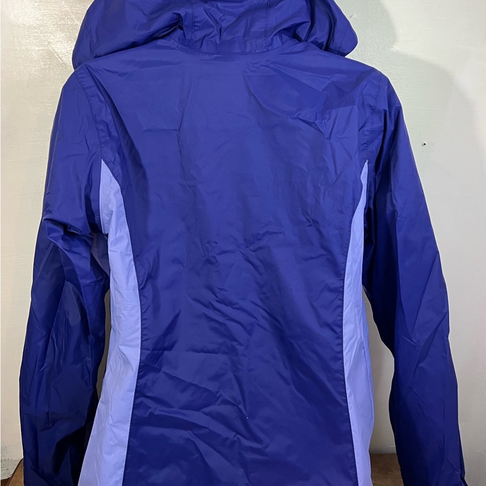As is Columbia W-XS weatherproof jacket purple and blue outdoor sports hiking - Picture 4 of 9